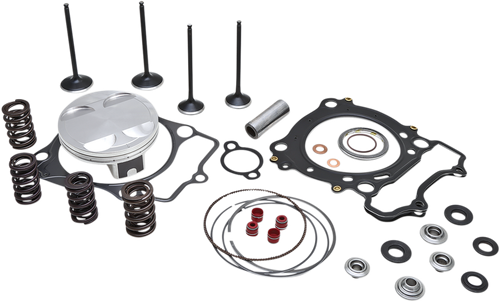 KIBBLEWHITE 30-32900 Top End Service Kit - Black Diamond™ Valves with Piston Kit Honda CRF450X