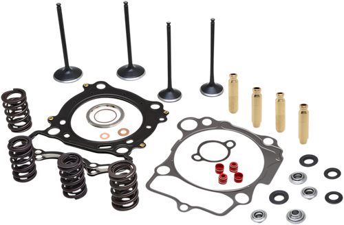 KIBBLEWHITE 40-41480 Cylinder Head Service Kit - C630 Valve Guides Black Diamond™ Valves Kawasaki