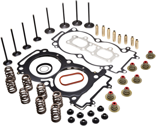 KIBBLEWHITE 82-83150 Cylinder Head Service Kit - C674 Valve Guides Black Diamond™ Valves Polaris