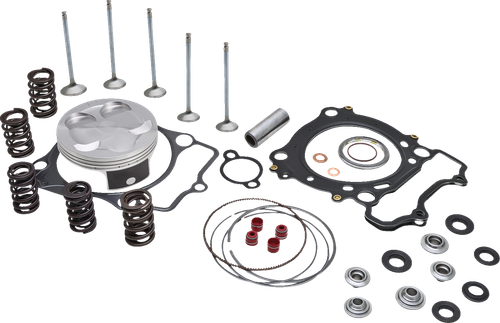 KIBBLEWHITE 80-82700 Top End Service Kit - White Diamond® Valves with Piston Kit Yamaha YFZ450