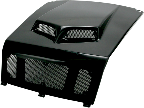 MAIER 194710 Replacement Hood — Scooped/Vented - Scooped Black Polaris RZR '08-'10
