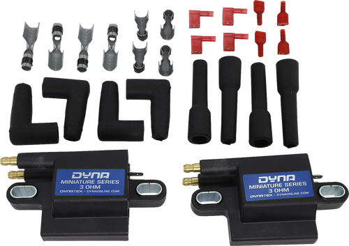DYNATEK DC1-2 Miniature Coils - 12 V - Dual Tower - Single-Fire - Dual-Plug - 12 V Dual Tower Single-Fire Dual-Plug