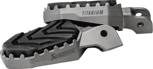 AKRAPOVIC F-BM13T1 Adventure Foot Pegs - Titanium BMW