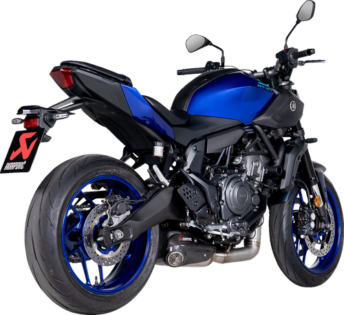 AKRAPOVIC S-Y7R13-HKGKHSS Racing Line Exhaust System - Stainless Steel Yamaha MT-07