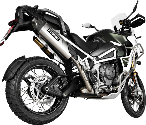 AKRAPOVIC S-T12SO6-HJA Slip-On Line Muffler - Titanium