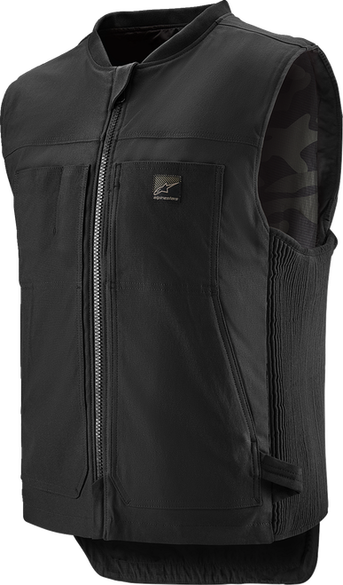 ALPINESTARS TECH-AIR 6505125-10-4XL Tech-Air® 3 v2 Canvas Vest - Black 4XL