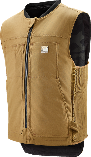 ALPINESTARS TECH-AIR 6505125-86-4XL Tech-Air® 3 v2 Canvas Vest - Tan 4XL