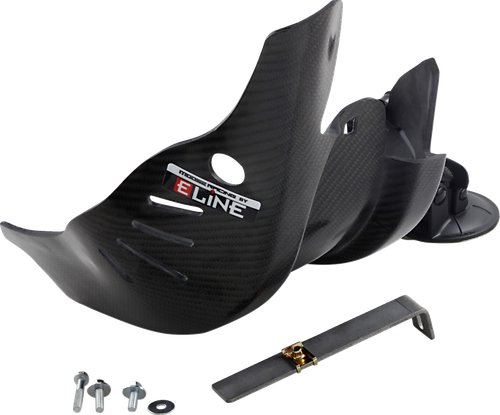 Moose Offroad Carbon Fiber Skid Plate - Yamaha - YZ '19-'24 [YSP25019F]