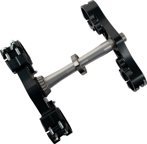 Moose Offroad Triple Clamp - Gray - Kawasaki [140992AN]