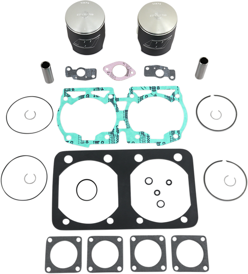 Wiseco Piston Kit with Gaskets - 77.00 mm - 583 Engine Type - Ski-Doo [SK1228]
