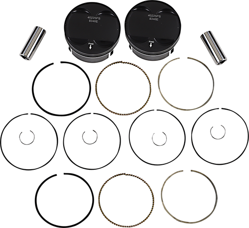 Wiseco Piston Kit - 4.250" Bore - 124 CI - CVO 117" M8 [K2802]