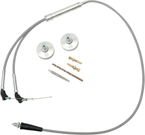 Moose Offroad Carburetor Cap Kit - Polished - Yamaha [33CRB02POL]
