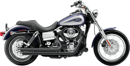Cobra Speedster Slashdown Exhaust - Dyna '12-'17 [6858B]