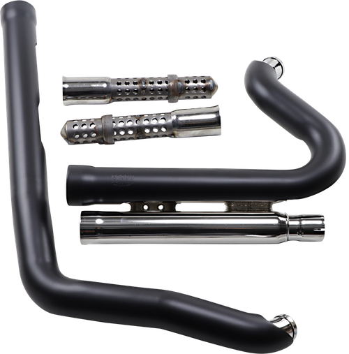 Cobra 909 Exhaust - Black - '06-'11 Dyna [6709B]