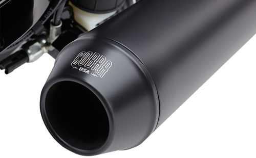 Cobra 4" El Diablo Exhaust - Black [6477B]