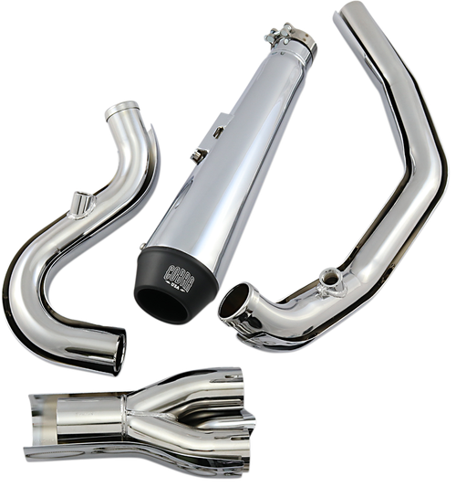 Cobra El Diablo Exhaust - Chrome - '07-'11 Softail [6484]