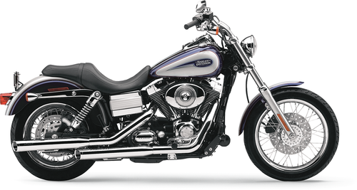Cobra 3" Slashcut Slip-On Mufflers - Chrome - '95-'17 FXD [6005]