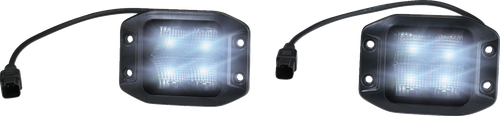 Moose Offroad Light Pods - LED - Flush Mount [MSELPKITF]