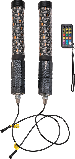 Moose Offroad Quick Release Whip - 1' - Pair [PQRCHSBTR18112PU]