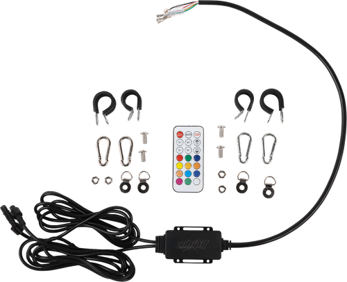 Moose Offroad Whip Light - 5' - RGB - Bluetooth [SBRGBBTR152PU]