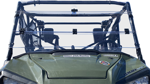 Moose Offroad Full Folding Windshield - Deluxe - Pioneer [V00025812200M]