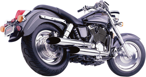 Cobra Classic Deluxe Exhaust - Chrome - VT1100 [1573SC]