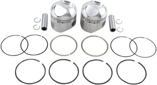 Wiseco Piston Kit - Standard - Big Twin [K1605]
