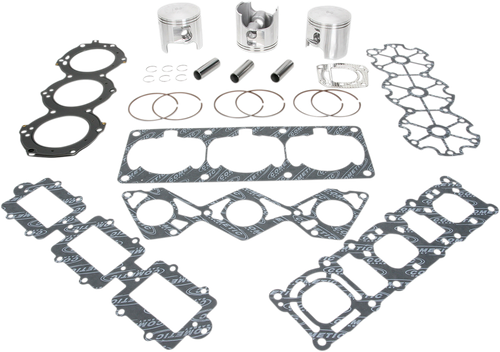 Wiseco Piston Kit - Yamaha - 1200 cc Triple Cylinder - +0.50 mm [WK1313]