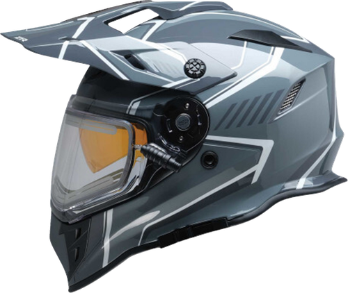 Z1R Range 2.0 Snow Helmet - Rotor - Gray/White - Medium [0101-17249]