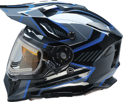 Z1R Range 2.0 Snow Helmet - Rotor - Black/Blue - Medium [0101-17255]