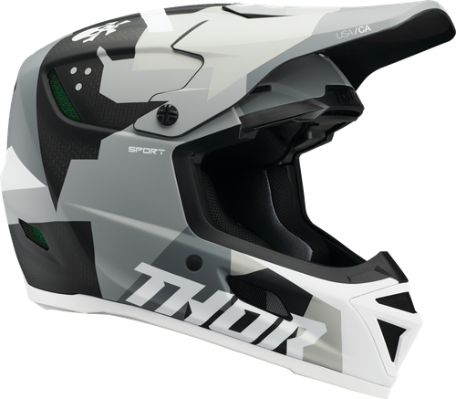 Thor Reflex Sport Carbon Helmet - Brave - MIPS® - Gray/White - 2XL [0110-8762]