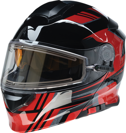 Z1R Solaris 2.0 Helmet - First Tracks - Electric - Dual Pane - Black/Red - 2XL [0120-0830]
