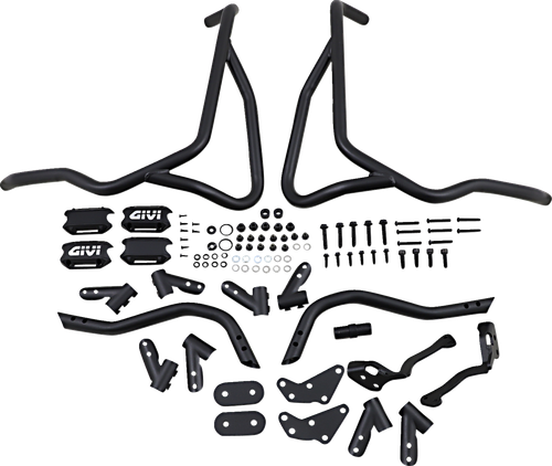 GIVI Engine Guards - Upper - Matte Black - Honda - CRF '20-'22 [TNH1179]