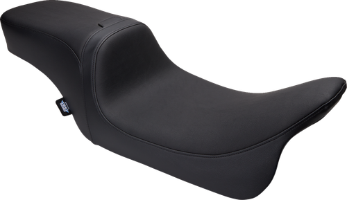 Drag Specialties Seats Predator 2-Up Seat - Vinyl - Smooth - w/o Backrest - FLH/FLTR '08-'24 [0801-1499]