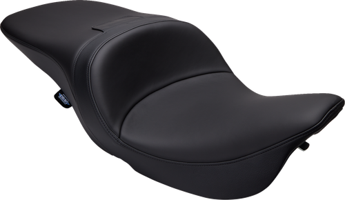 Drag Specialties Seats Freedom Seat - Solar Leather - Black - FLH '97-'07 [08011508-4676E]