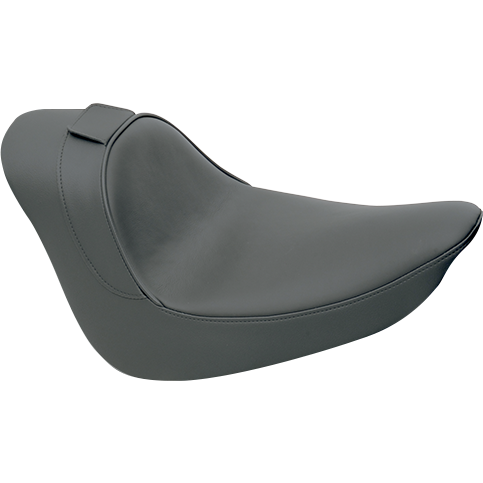 Drag Specialties Seats Solo Seat - Smooth - Driver Backrest - FL/FX '06-'17 [0802-0626]