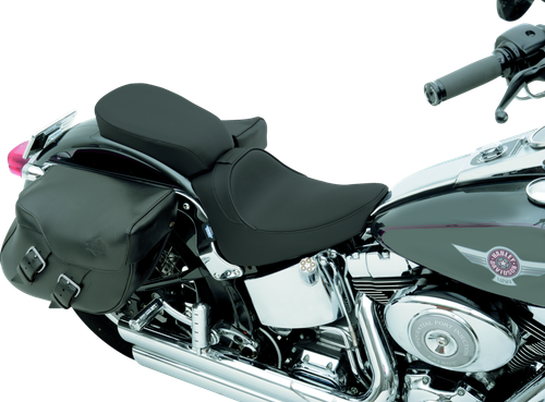 Drag Specialties Seats Rear Solo Seat - Wide - Smooth - FXST/FLST '00-'06 [0802-0636]