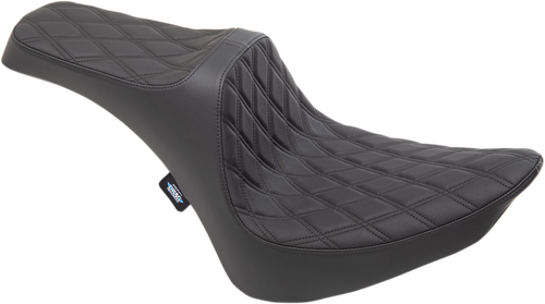 Drag Specialties Seats Predator III Seat - Double Diamond - Black Stitching - FXST/FLST '84-'99 [0802-1366]