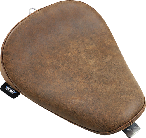 Drag Specialties Seats Bobber Solo Seat - Brown - Distressed - XL '10-'22 [0804-0742]