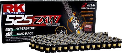 RK 525 ZXW - Drive Chain - 120 Links - Black Scale [BL525ZXW120]