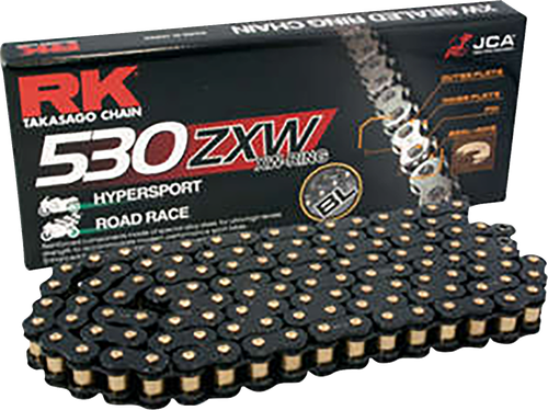 RK 530 ZXW - Drive Chain - 120 Links - Black Scale [BL530ZXW120]