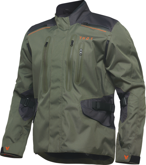 Thor Range Jacket - Army/Orange - Small [2920-0837]