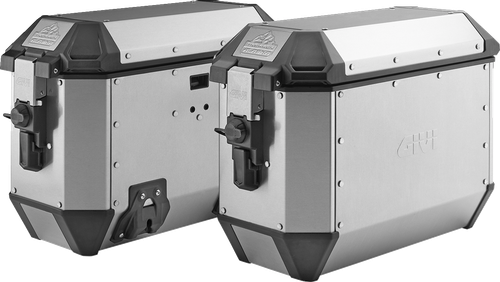 GIVI Alaska Side Cases - 36L - Silver [ALA36APACK2]