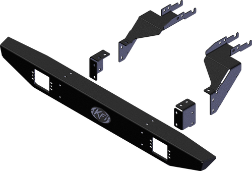 KFI Products Rear Bumper - Formed - Polaris - General '16-'20 [101880]