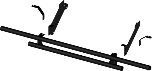 KFI Products Rear Bumper - Round - Black - Can-Am - Defender '26 [102335]