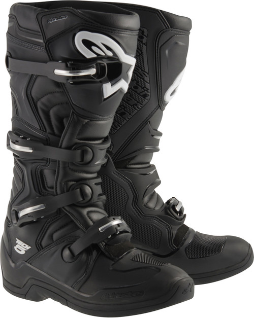 ALPINESTARS 2015015-10-5 TECH 5 BOOTS BLACK SZ 05