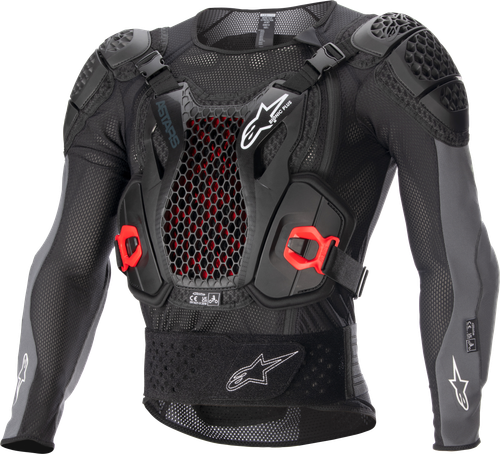 ALPINESTARS 6506723-1036-XXL BIONIC PLUS V2 PROTECTION JACKET BLACK/ANTHRACITE/RED 2X