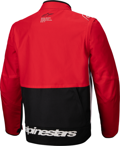 ALPINESTARS 3700125-1342-XXL PRO-DURA JACKET BLACK/BRIGHT RED/WHITE 2X