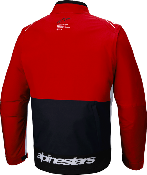 ALPINESTARS 3700225-1342-3XL LITE-DURA SOFTSHELL JACKET BLACK/BRIGHT RED/WHITE 3X