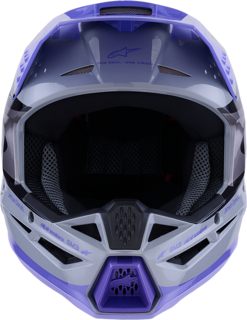 ALPINESTARS 8303026-9277-XL JETTSON SM3 HELMET GRY/PURP/BLK GLOSSY XL